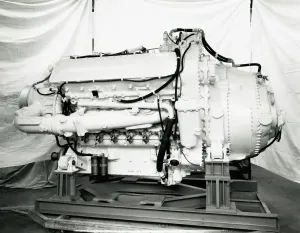 Napier Deltic Marine MTB Engine Print