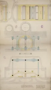 Vintage Steam Engines Prints: Steam cylinder sections