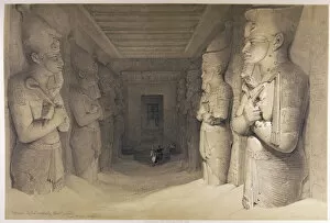 Nubian Monuments from Abu Simbel to Philae Collection: Interior - Abu Simbel