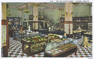 Tijuana Gallery: Interior of The Big Curio Store, Tijuana, Mexico