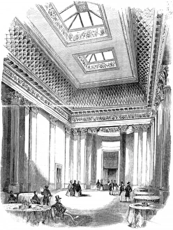 Interior of the Hall of Commerce, London, 1842 Interior of the Hall of Commerce, London, 1842