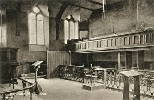 Interior of the Prison Chapel at Bodmin Gaol, Cornwall Interior of the Prison Chapel at Bodmin Gaol, Cornwall