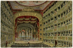 Teatro Gallery: Interior of San Carlo, Napolo