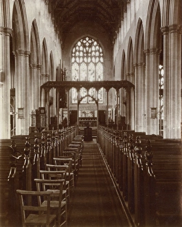 Interior of St Edmunds Church, Southwold, Suffolk Interior of St Edmunds Church, Southwold, Suffolk