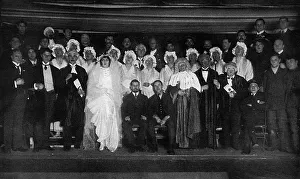 Interned prisoners at Ruhleben performing Trial by Jury, WW1 Interned prisoners at Ruhleben performing Trial by Jury, WW1