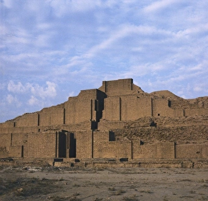 Iran. Tchogha Zanbil. Ziggurat Iran. Tchogha Zanbil. Ziggurat