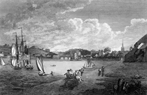 Prints of Drogheda, Northern Ireland. Date: 1770 Map Prints: Drogheda 1770 Ireland Print by Samuel Frederick Gray