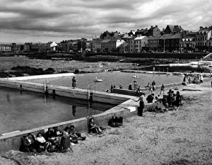 Derry Prints: Portstewart Seaside Resort Print, Northern Ireland, 1950s