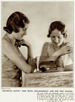Irene Cholmondeley and stepmother by Madame Yevonde Irene Cholmondeley and stepmother by Madame Yevonde