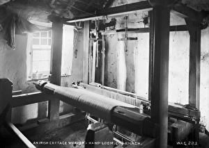 An Irish Cottage Weavers Hand-Loom, Co Armagh An Irish Cottage Weavers Hand-Loom, Co Armagh