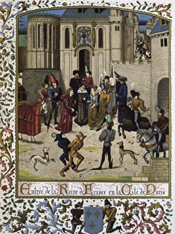 ISABEAU of Bavaria (1371-1435). Queen of France ISABEAU of Bavaria (1371-1435). Queen of France