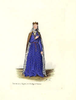 Isabel, third wife of King John from her effigy Isabel, third wife of King John from her effigy