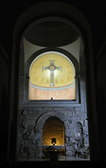 Israel. Jerusalem. Church of Ecce Homo. Interior Israel. Jerusalem. Church of Ecce Homo. Interior