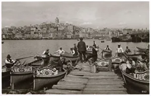Istanbul, Turkey - Galata Ferryboats - Golden Horn Istanbul, Turkey - Galata Ferryboats - Golden Horn