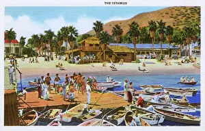 Holidaymakers Gallery: The Isthmus, Santa Catalina Island, California, USA