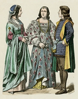 Italian Costumes C15Th Italian Costumes C15Th