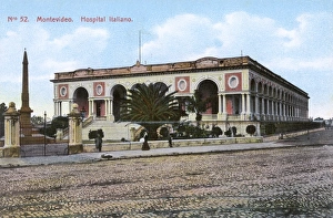 Montevideo Gallery: The Italian Hospital building, Montevideo, Uruguay