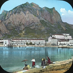 Italian Lakes - Shore of Lake Lecco Italian Lakes - Shore of Lake Lecco