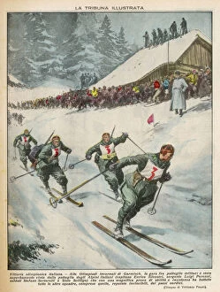 Bavarian Collection: Italian victory in Berlin Winter Olympics