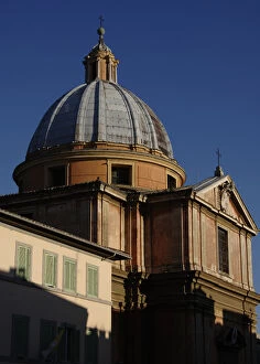 Images Dated 12th March 2009: Italy. Castel Gandolfo. Church of San Tommaso da Villanova b