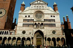 Doors Gallery: Italy. Cremona Cathedral. Main facade