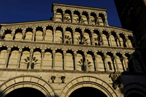 Italy. Lucca. Cathedral of Saint Martin. Facade Italy. Lucca. Cathedral of Saint Martin. Facade