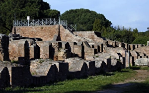 Italy. Ostia Antica. Baths of Neptune Italy. Ostia Antica. Baths of Neptune