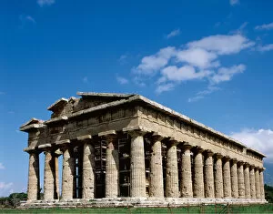 Frontal Gallery: Italy. Paestum. Temple of Hera, built around 460450 BC. Arc