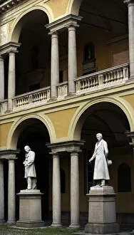 Images Dated 25th March 2012: Italy. Pavia. Courtyard in University of Pavia