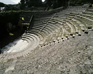 Italy. Pompeii. Small Theatre or odeon. 1st century B.C