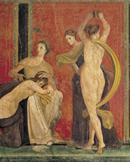 ITALY. Pompeii. Villa of Mysteries. Scenes of ITALY. Pompeii. Villa of Mysteries. Scenes of
