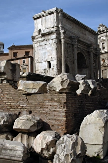 Italy. Rome. Arch of Septimius Severus Italy. Rome. Arch of Septimius Severus