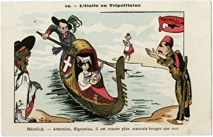 Italy warned by Menelik of dealing with the Ottoman Sultan Italy warned by Menelik of dealing with the Ottoman Sultan