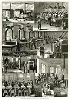 J. S Fry and Sons Cocoa and chocolate works, Bristol 1884