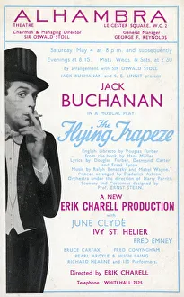 Jack Buchanan in The Flying Trapeze, Alhambra Theatre Jack Buchanan in The Flying Trapeze, Alhambra Theatre