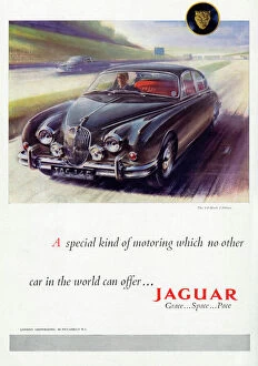 Jaguar Gallery: Jaguar car advertisement