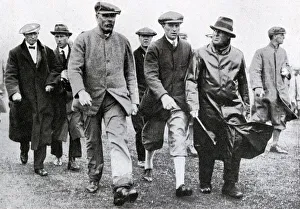 James Braid walks to the 10th green at the Open Championship James Braid walks to the 10th green at the Open Championship