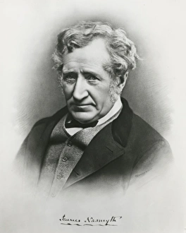 <b class=qtipBold><figcaption>James Naysmyth</figcaption></b><br>James Naysmyth Date:<br><em>© The Institution of Mechanical Engineers/Mary Evans</em> James Naysmyth