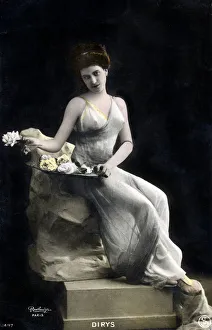 Jane Dirys - Beautiful Edwardian stage Actress Jane Dirys - Beautiful Edwardian stage Actress