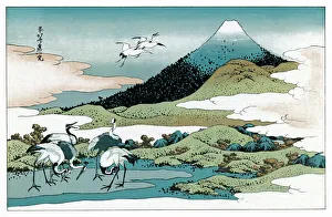 <b class=qtipBold><figcaption>Japan/Fujiyama C1826</figcaption></b><br>Fujiyama seen from Umazava, near Yedo (Tokyo)<br><em>© Mary Evans Picture Library</em> Japan/Fujiyama C1826