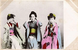 Interesting Gallery: Japan - Geisha - See no evil, Hear no evil, speak no evil