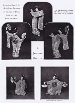 A Japanese Fantasy by Ernestine Day showing her A Japanese Fantasy by Ernestine Day showing her