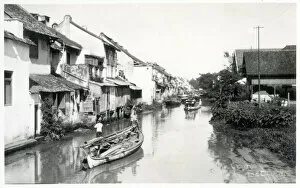 Java, Indonesia - Batavia - A backstreet canal