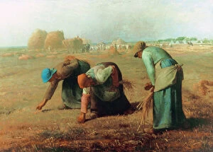 Realism Collection: Jean-Francois Millet (1814-1875). The Gleaners (1856). Orsay