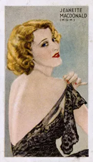 Jeanette Macdonald, American actress and singer Jeanette Macdonald, American actress and singer