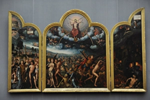 Jehan Bellegambe the Elder (1470-1535 / 1536). Triptych of Jehan Bellegambe the Elder (1470-1535 / 1536). Triptych of