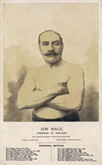 Moustache Gallery: Jem Mace, Boxer