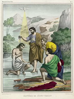Jesus Baptised by John