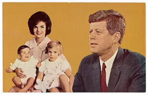 Images Dated 13th October 2007: Jfk and Family