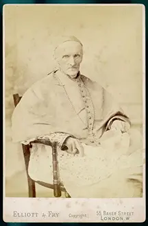 Print of Cardinal John Henry Newman by Elliott & Fry